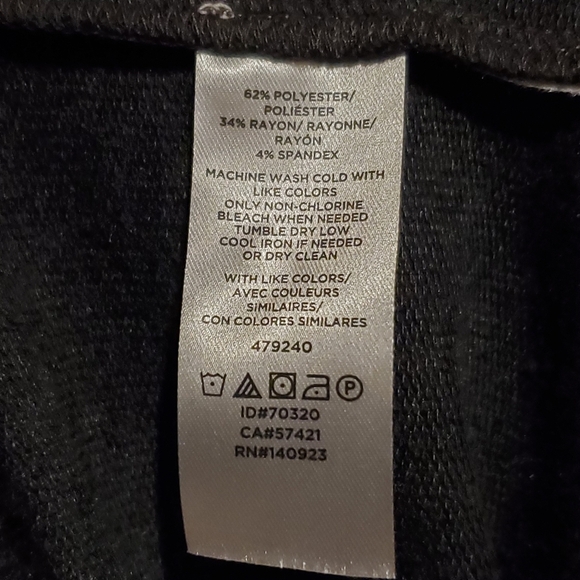 Loft A line long sleeve dress grey SMALL TALL - Picture 8 of 8